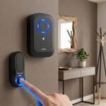 Clopal 097S-B Wireless Door Bell Single - Black