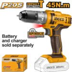 INGCO CIDLI201455 Cordless Impact DRill 20V