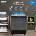 Haier HTW-100196G Twin Tub Semi Automatic Washing Machine 10 kg