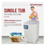 Westpoint WF-1017 Single Tub Washing Machine 10kg