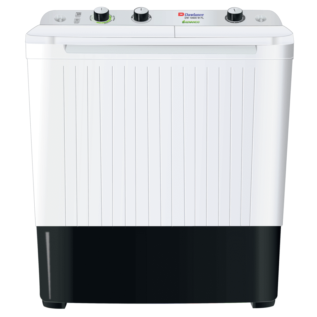 Dawlance DW 10600 W FL Twin Tub Washing Machine 10 kg