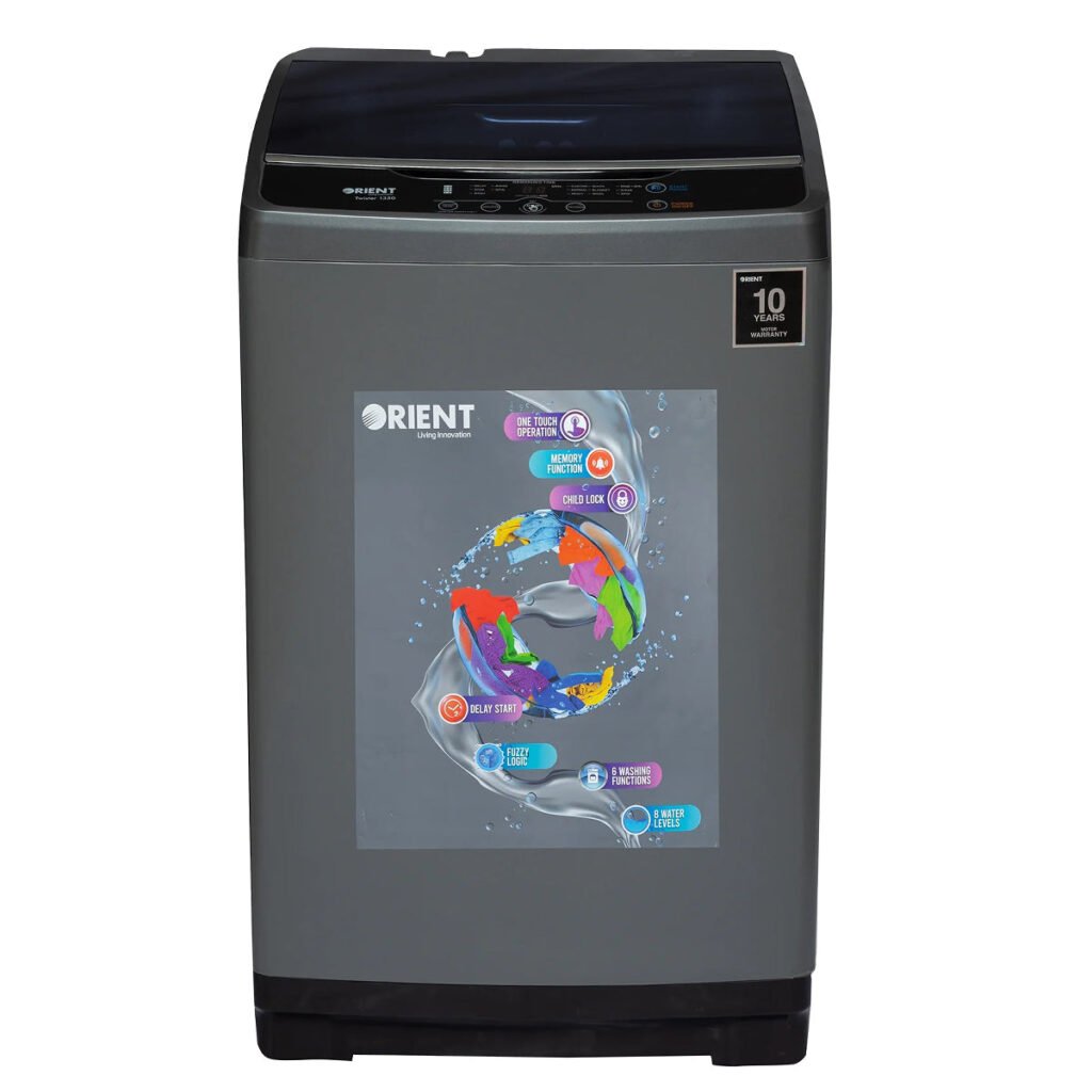Orient Twister 1350 Top Load Automatic Washing Machine 12 kg