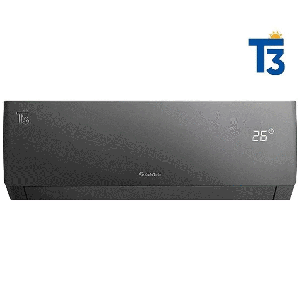 GREE Pular T3 Black 1.5 TON Inverter Split AC - GS-18PITH21B-T3