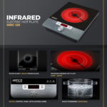 Hanco HIRC-120 Dual Infrared Electric Cooktop