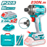 TOTAL Cordless impact driver TIRLI2023