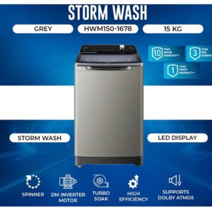 Haier 15 KG Top Load Automatic Washing Machine 150-1678 ES8