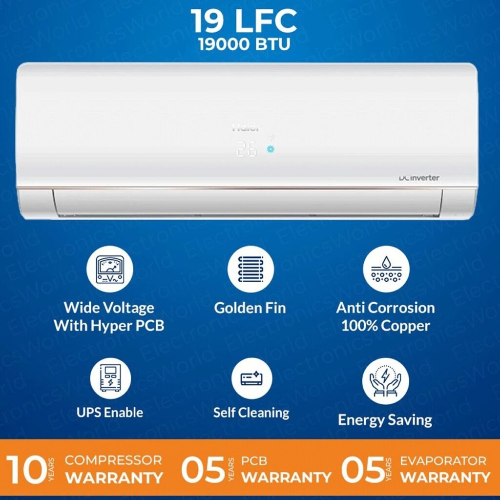 Haier HSU-19LF Supreme DC Inverter Split AC 1.5 Ton
