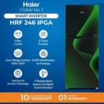 Haier HRF-246IPGA/IPRA Smart Inverter Refrigerator 9 CFT