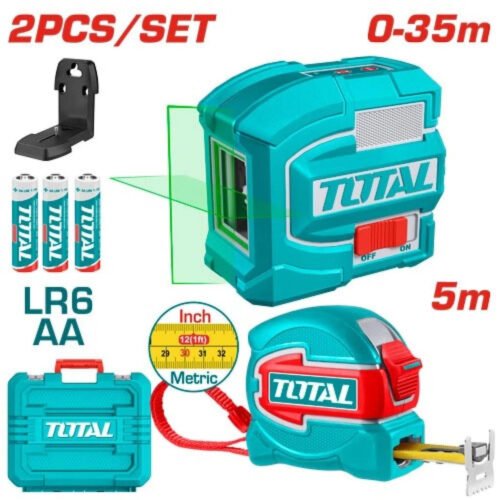 TOTAL Self-leveling line laser kit TLL680081