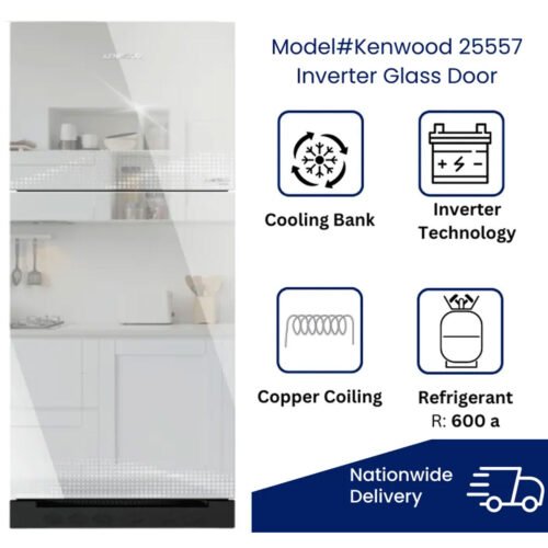 25557_7b4f7fa2-5ac3-46fe-9268-c8d245454b85.jpg Kenwood Inverter Glass Door Freezer-on-top Refrigerator 15-CFT (KRF-25557)