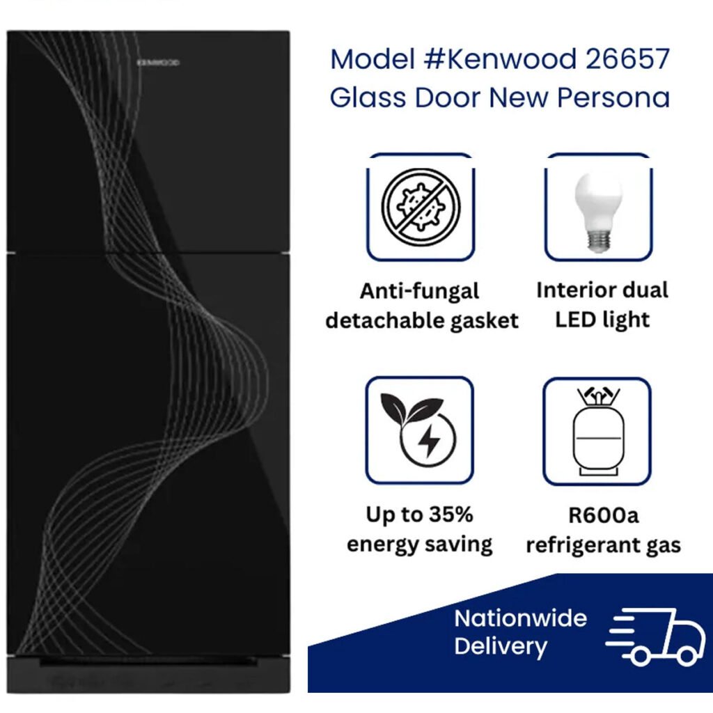 Kenwood KRF-26657/480-L GD New Persona Plus Refrigerator 18 CFT