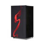 PEL Glass Door Refrigerator Room Series Pattern Mirror Impression 1400 140 LTR