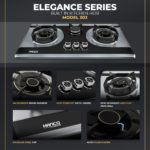 Hanco Model 302 Elegance Series Gas Hob