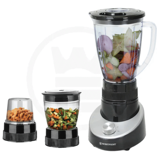 304-black.png Westpoint Deluxe Blender and Grinder WF-304