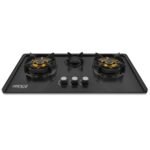 Hanco Model 305 Black Gold Gas Hob