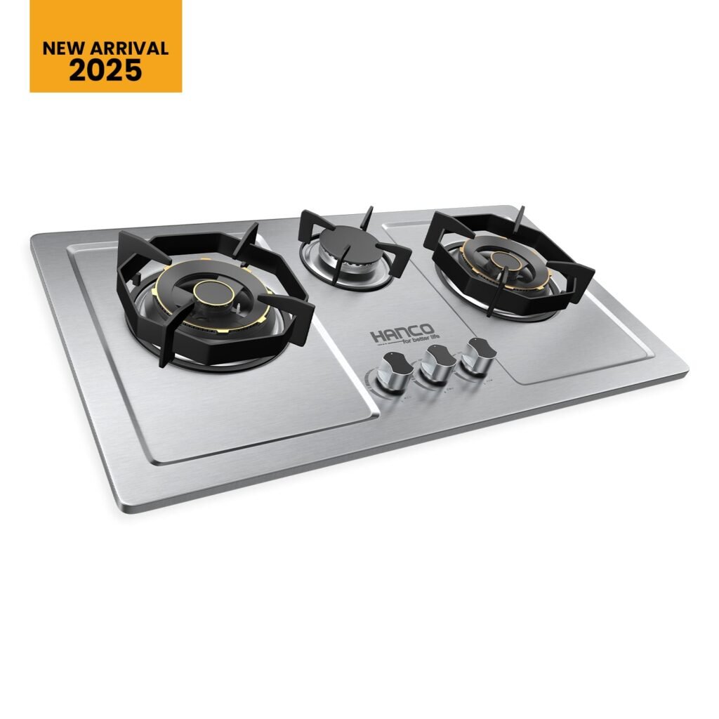 Hanco Model 306 SS Stainless Steel Gas Hob