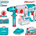 TOTAL Cordless rotary hammer TRHLI202682