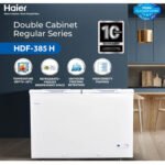 Haier HDF-385H Turbo Cool Twin Door Deep Freezer 14 CFT