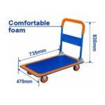 WADFOW Foldable platform hand truck WWB1315