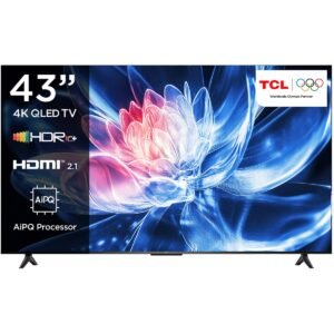 TCL 43T6C QLED 4K Google TV 43 Inch