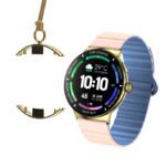 Faster NERV-WATCH-4-PRO-GOLDEN-PLUS-PINK Smart Watch Golden