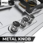 Hanco Model 501 SS Stainless Steel Gas Hob