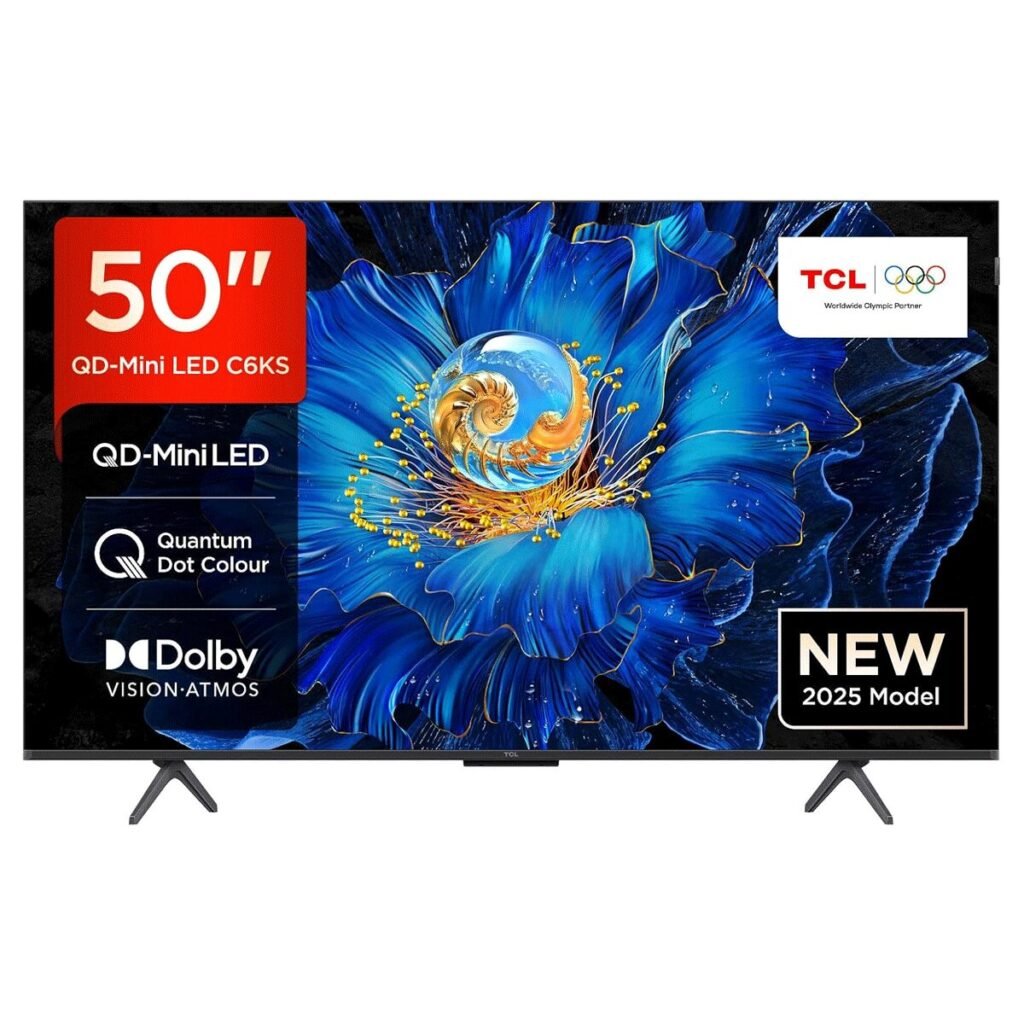 TCL 50C6KS QD-Mini LED TV 50 Inch