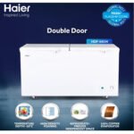 Haier HDF-545DD Double Door Deep Freezer 19 CFT