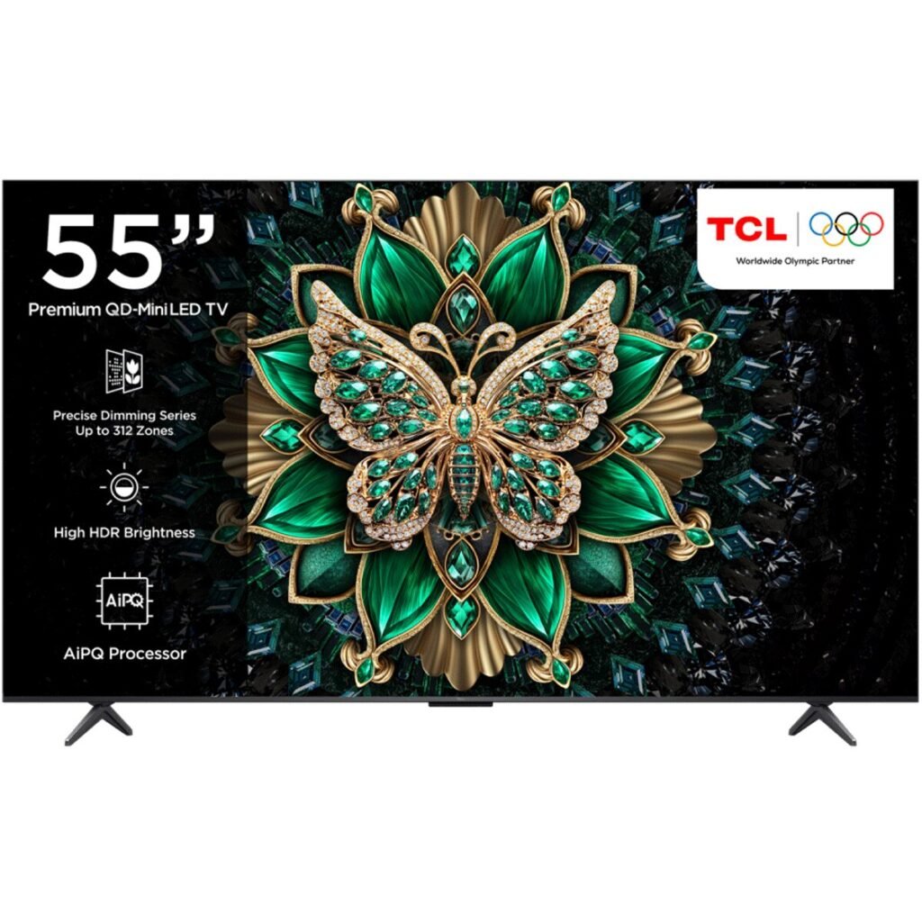 TCL 55C6K QD-Mini LED TV 55 Inch