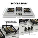 Hanco Model 901 SS Stainless Steel Gas Hob