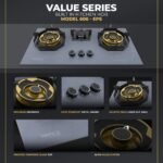 Hanco Model 606 EPS Built-in Gas Hob