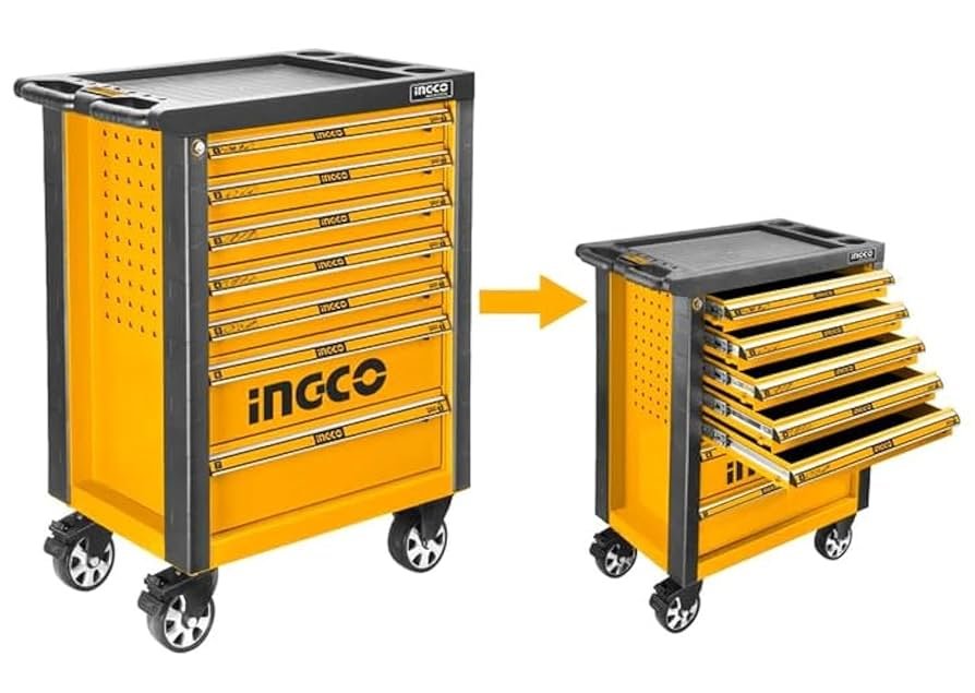 INGCO Roller cabinet wiht 7pcs drawer HDTC01072