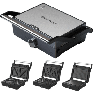 Westpoint WF-6393 Deluxe 3 in 1 Sandwich Toaster