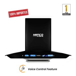 Hanco Kitchen Hood Model HDE-64-SMART - Auto Clean & Voice Control & Hand Motion Sensor