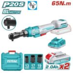 TOTAL Cordless drive ratchet TDRLI20652