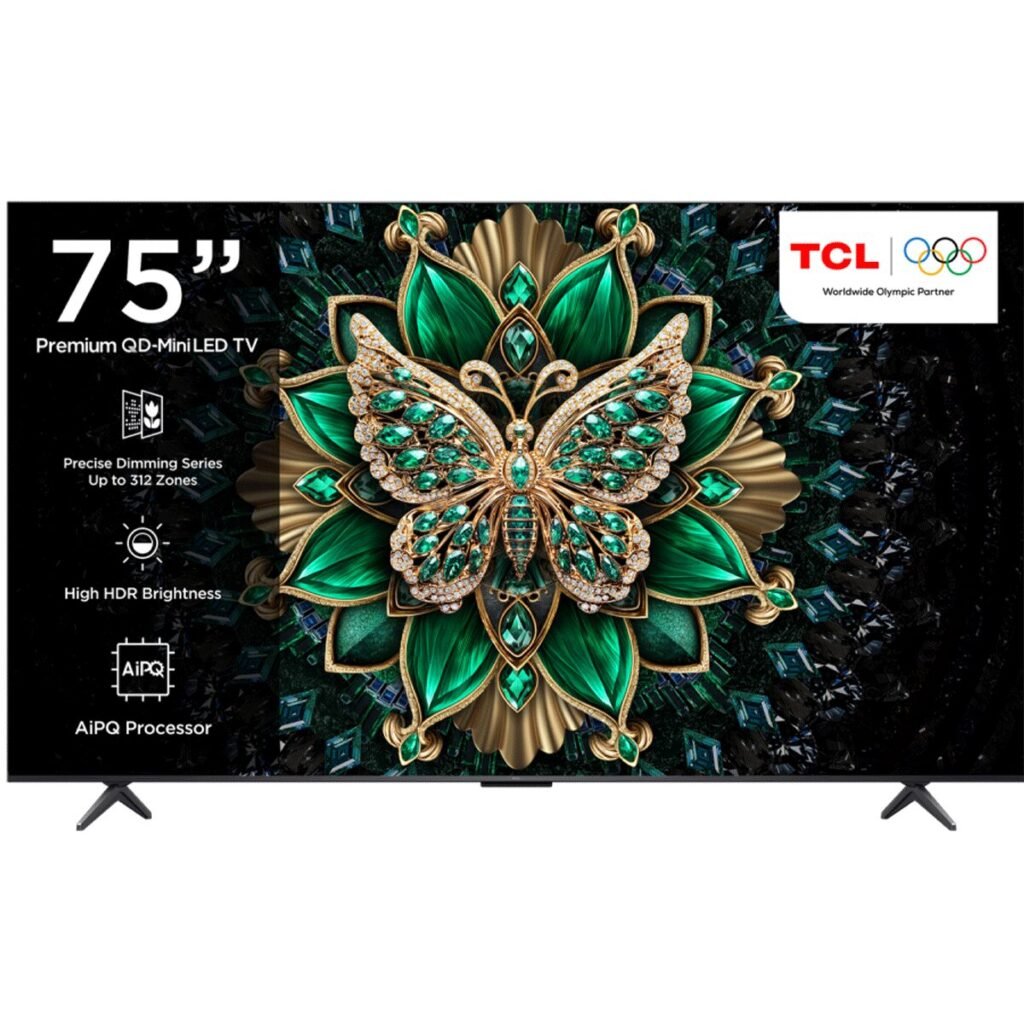 TCL 75C6K QD-Mini LED TV 75 Inch