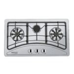Hanco Model 771 SS Stainless Steel Gas Hob