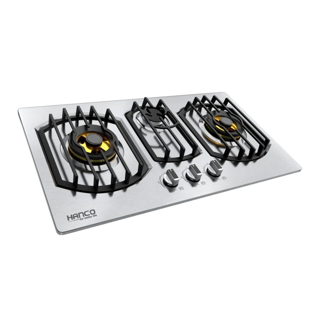 HANCO Hob Model 774 - Stainless Steel - Gas Stove