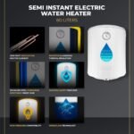 Hanco 80 Liters Semi Instant Electric Water Heater