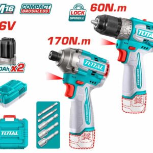 TOTAL Cordless 2 pcs combo kit TOSLI240968