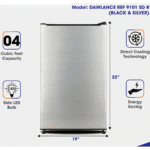 Dawlance 9101SDR Single Door Mini Refrigerator 4 CFT