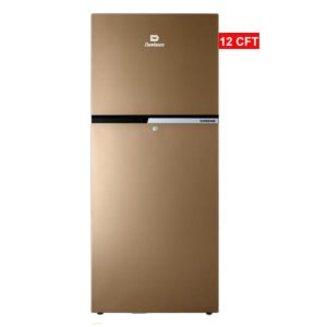 Dawlance 9173WB Chrome Pro Hairline Silver Double Door Refrigerator 12 CFT