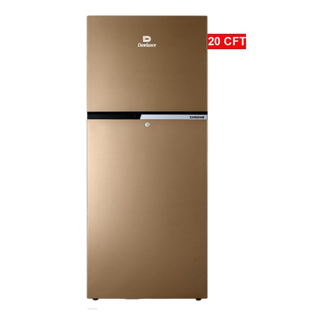 Dawlance 91999WB Chrome FH Freezer-On-Top Refrigerator 20 CFT