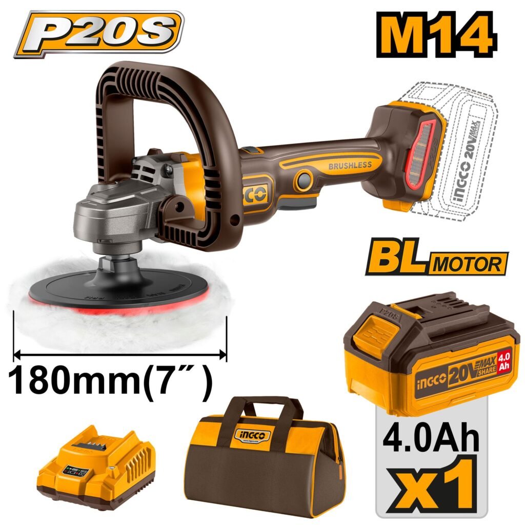 Ingco Cordless polisher 20v APLI20181