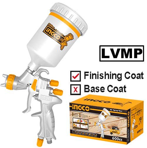 INGCO Air spray gun finishing coat ASG1065