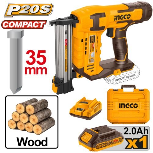 INGCO Cordless brad nailer 20v CBNLI3508