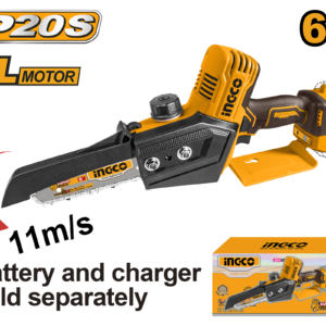 INGCO Cordless mini chain saw 20v CGSLI2068
