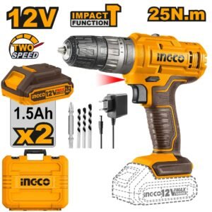 INGCO Cordless impact drill 12v CIDLI1228