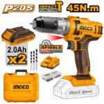 INGCO Cordless impact drill 20v CIDLI201452