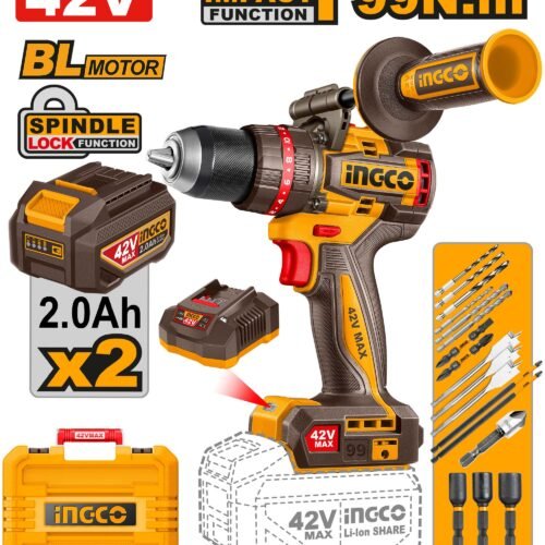 INGCO Brushless cordless impact drill 42V CIDLI429982
